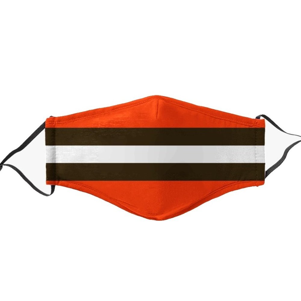 3 Pack Cleveland Browns Face Mask (3 Masks)